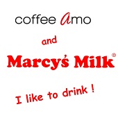 Coffee amo Marcyś Milk I like to drink 
